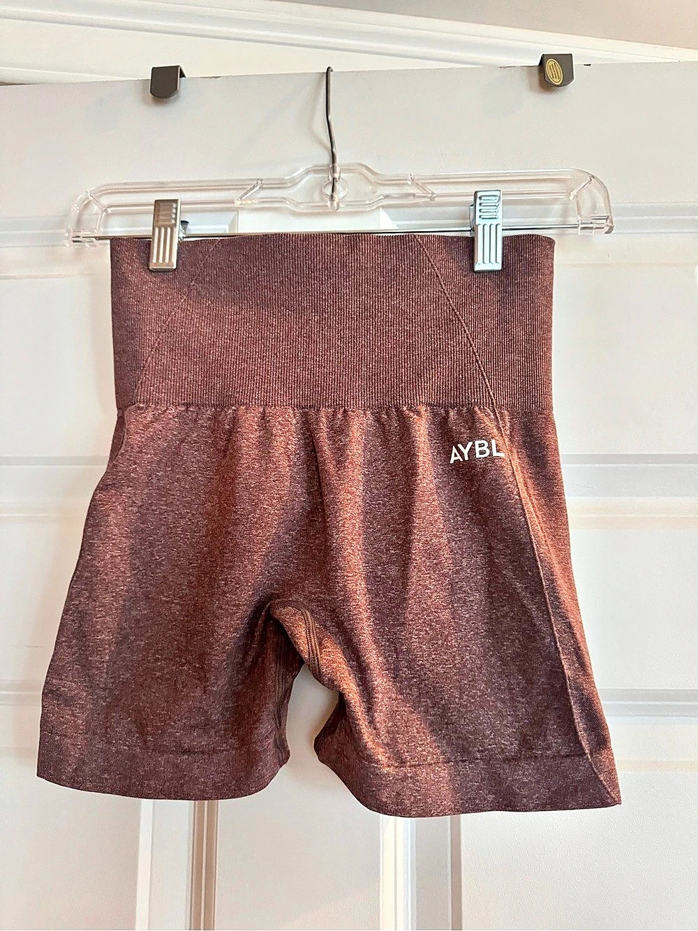 AYBL Enhance Seamless Shorts in Brown